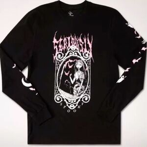 Nightmare before Christmas sally Graphic Long Sleeve Shirt